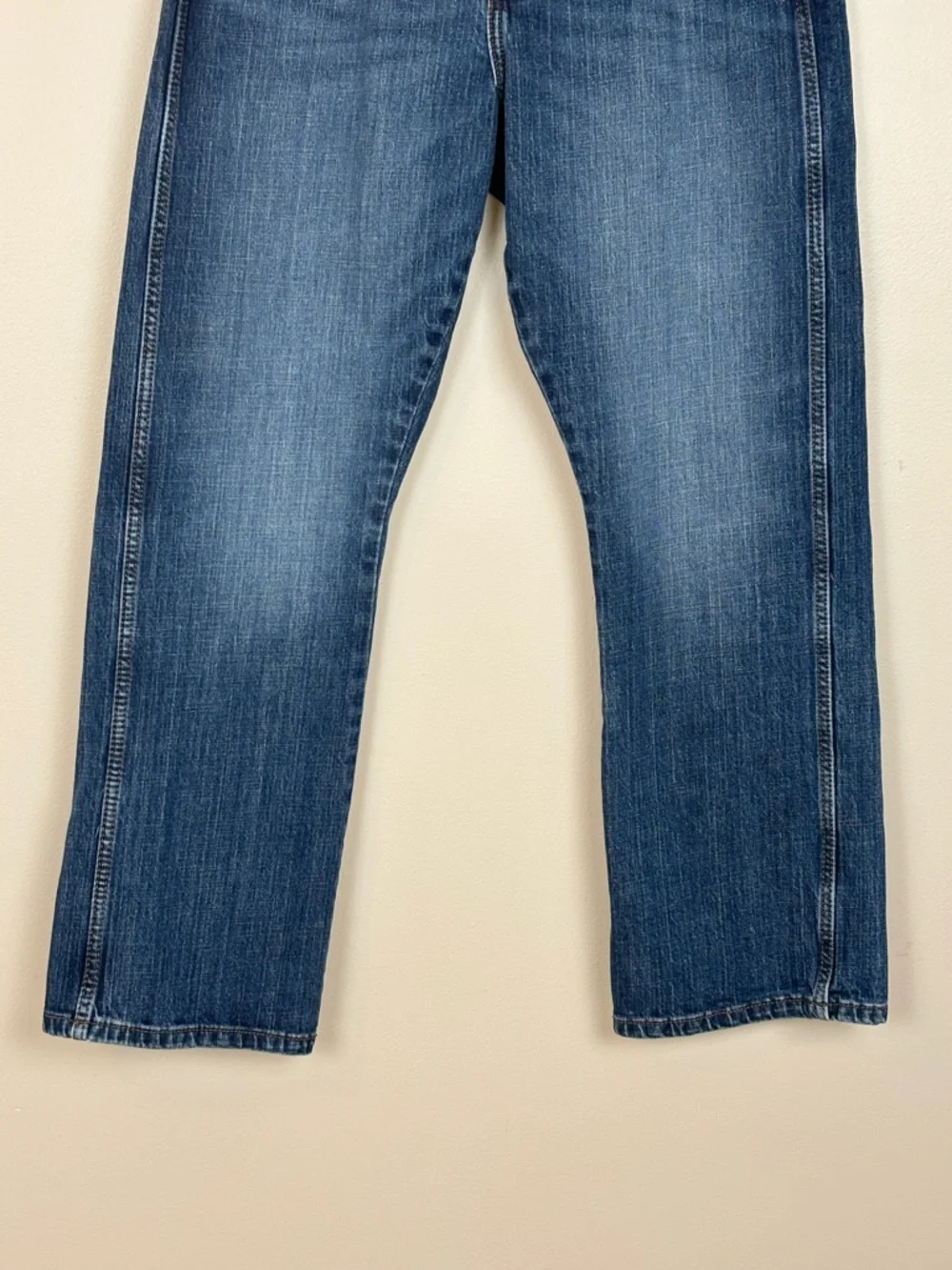 Wrangler Retro Jeans Mens‎ 32X30 (32x28.5) Blue Relaxed Boot Whiskered 5 Pocket